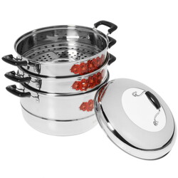 Изображение товара Пароварка Lara LR03-40 11 л 28 см серебристый