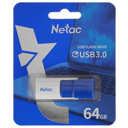 Изображение товара Память USB Flash 64 ГБ Netac U182 [NT03U182N-064G-30BL]