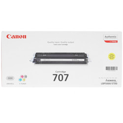 Изображение товара Картридж лазерный Canon 707Y желтый, с чипом