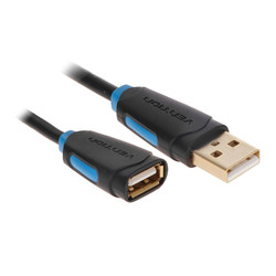 Изображение товара Кабель Vention USB Type-A - USB Type-A черный 1 м