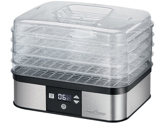 Изображение товара Сушилка для овощей и фруктов Profi Cook PC-DR 1116 серебристый