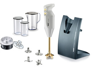 Изображение товара Блендер погружной Bamix LuxuryLine M200 белый