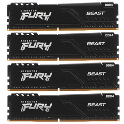 Изображение товара Оперативная память Kingston FURY Beast Black [KF432C16BBK4/64] 64 ГБ