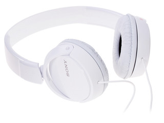 Изображение товара Проводные наушники Sony MDR-ZX110APW  белый 2015