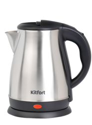 Изображение товара Электрочайник Kitfort KT-6161 серебристый