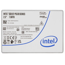 Изображение товара 7680 ГБ Серверный SSD Intel D7-P5510 [SSDPF2KX076TZ01]