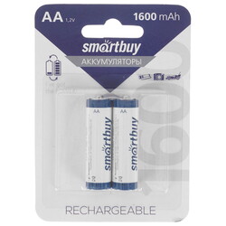 Изображение товара Аккумулятор Smartbuy SBBR-2A02BL1600 1600 мА*ч