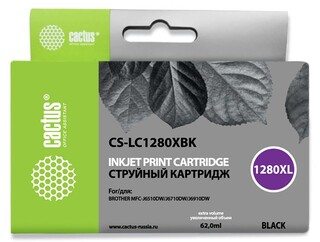 Изображение товара Картридж Cactus CS-LC1280XBK черный