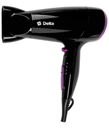 Изображение товара Фен DELTA DL-0916 черный/фиолетовый