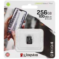 Изображение товара Карта памяти Kingston Canvas Select Plus microSDXC 256 ГБ [SDCS2/256GBSP]