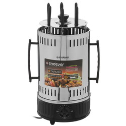 Изображение товара Электрошашлычница Endever Grillmaster 295 серебристый