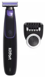Изображение товара Триммер Kitfort КТ-3101 черный/фиолетовый