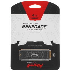 Изображение товара 4000 ГБ M.2 NVMe накопитель Kingston FURY Renegade [SFYRD/4000G]