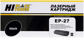 Изображение товара Картридж лазерный Hi-Black EP-27 черный