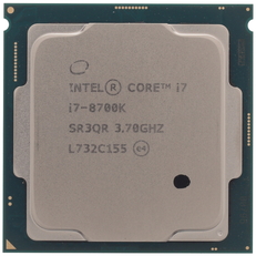 Купить Процессор Intel Core i7-8700K 3.7/4.7GHz, 6C/12T, 12Mb L3