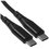 Кабель DEXP USB Type-C - USB Type-C черный 1 м