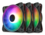 Комплект вентиляторов DEEPCOOL CF120 Plus [DP-F12-AR-CF120P-3P] черный