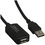 Кабель DEXP USB Type-A - USB Type-A черный 10 м