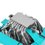 Кулер для процессора Iceberg Thermal IceSLEET X9 [ICESLEETX9-D0A] бирюзовый