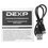Портативный аккумулятор DEXP OF107 черный