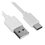 Кабель FinePower USB Type-C - USB Type-A белый 3 м