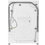 Стирально-сушильная машина Haier HWD80-BP14979 белый