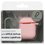 Чехол Aceline  для Aceline LightPods, Apple AirPods, Apple AirPods 2, розовый