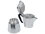 Гейзерная кофеварка Bialetti Moka Express серебристый