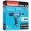 Дрель-шуруповерт Makita DF0300+D-58833 + отвертка Makita D-58833