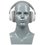 Wireless/wired headphones A4Tech MH390 white 2023
