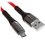 Кабель KEYRON micro USB-B - USB Type-A красный 1.5 м