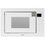 Встраиваемая микроволновая печь Gorenje BM251SG2WG белый