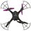 Квадрокоптер HIPER Falcon X FPV+ battery фиолетовый, черный