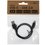 Cable FinePower USB Type-C - USB Type-A black 0.5 m
