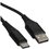 Cable DEXP USB Type-C - USB Type-A black 1 m