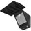 Вытяжка наклонная KRONA URAN 600 DN BLACK 4S серый/черный