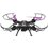 Квадрокоптер HIPER Falcon X FPV+ battery фиолетовый, черный