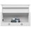 Вытяжка телескопическая Akpo WK-7 Light eco twin glass II белый/белый