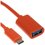 Кабель DEXP USB Type-C - USB Type-A оранжевый
