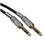 Кабель   DEXP jack 6.3 мм - jack 6.3 мм черный
