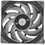 Вентилятор Thermaltake TOUGHFAN 12 Turbo High Static Pressure Radiator Fan [CL-F121-PL12GM-A] черный