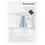 Trimmer Panasonic ER-GN30 серебристый/ko'k, qora
