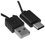 Кабель FinePower USB Type-C - USB Type-A черный 0.75 м