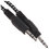 Кабель   DEXP jack 3.5 мм - jack 3.5 мм черный