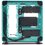 Корпус Thermaltake Core P6 TG Turquoise [CA-1V2-00MBWN-00] бирюзовый