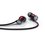 Проводная гарнитура Sennheiser MOMENTUM M2 IEI [внутриканальные, закрытые, 15 Гц - 22000 Гц, микр., регулятор громкости, кабель - 1.3 м, красный/сереб