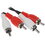 Кабель   Aceline 2RCA - 2RCA черный