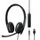 Проводная гарнитура EPOS I Sennheiser ADAPT 165T USB II [накладные, закрытые, 20 Гц - 20000 Гц, микр., кабель - 1.8 м, черный]