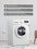 Washing machine LG FH0B8LD6 white