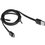 Cable FinePower USB Type-C - USB Type-A black 1 m
